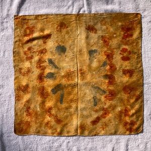 Cosmo Ecoprint Silk Scarf